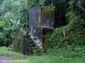 Caixa d'água em Pena, com a identificação da RFFSA.